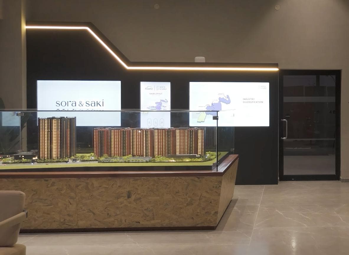 Assetz Sora & Saki — A fast, repeatable experience centre retrofit